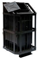 Банная печь с закрытой каменкой в Молодечно