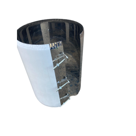 Хомут стяжной усиленный, нерж. ст. 430 в Молодечно