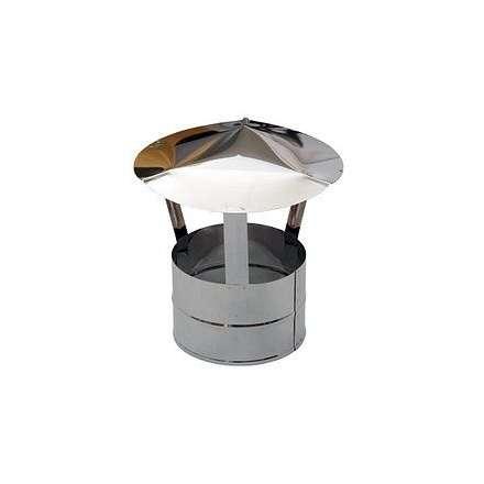 Зонт дымохода из нерж. ст. 430-0,5 мм купить в Молодечно