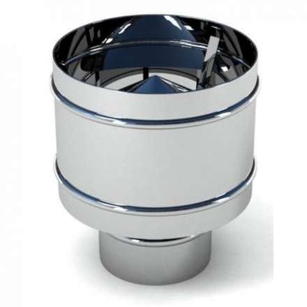 Дефлектор для дымохода нержавейка 304-0,5 мм фото в Молодечно