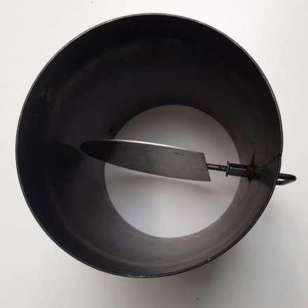 Шибер поворотного типа KAISER PIPES (2мм) в Молодечно