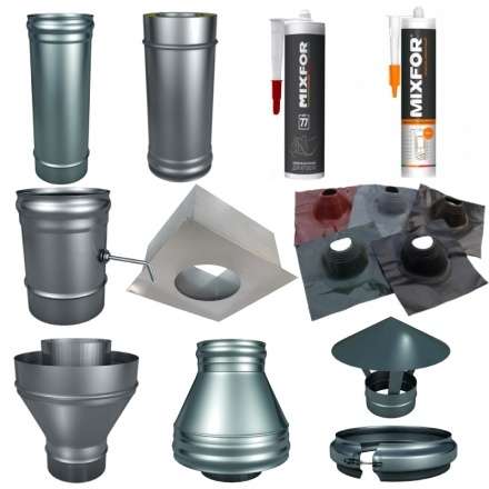 Комплект для печей диаметр 120 мм купить в Молодечно