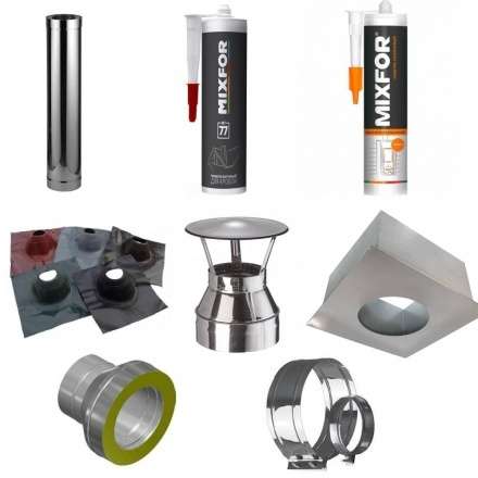 Комплект для печей диаметр 200 мм купить в Молодечно