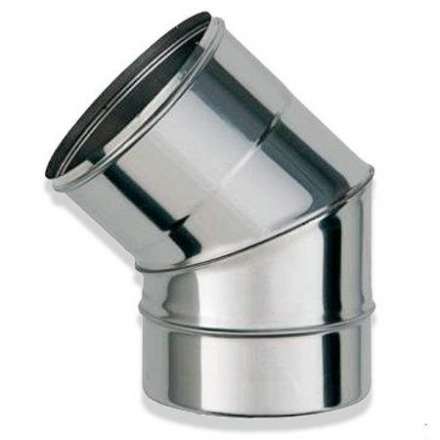 Колено (Отвод) 45 из нерж. ст. 430-1,0 мм купить в Молодечно