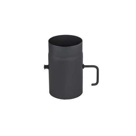 Труба с шибером 250 мм КПД ЧЕРНЫЙ в Молодечно