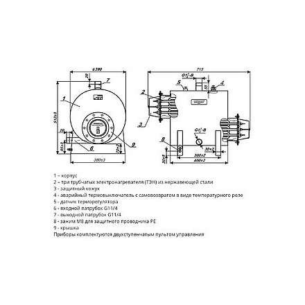 Электрический котел ЭВАН ЭПО 48А в Молодечно