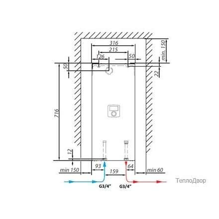Электрический котел Viessmann Vitotron 100 VMN3-08 погодоз автоматика в Молодечно