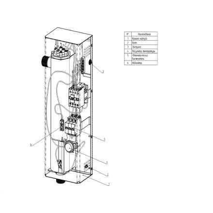 Электрический котёл ElectroVeL ЭВПМ-9_ВКР в Молодечно