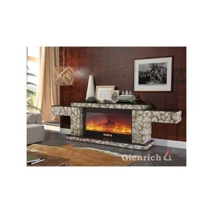 Электрокамин Glenrich Fobos Brass в Молодечно