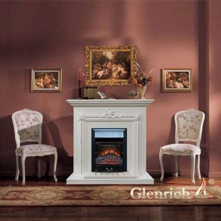 Электрокамин Glenrich Majestic Black в Молодечно
