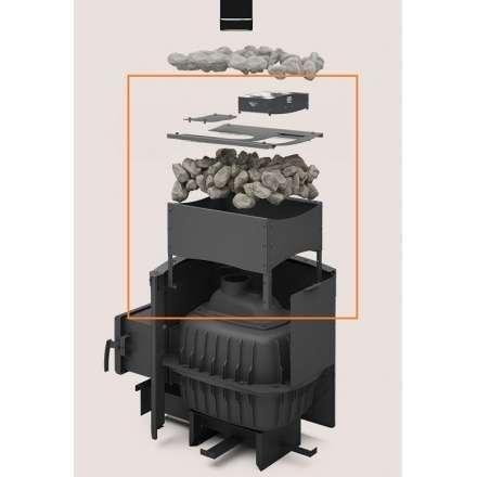 Закрытая каменка Теплодар БЫЛИНА-12 в Молодечно