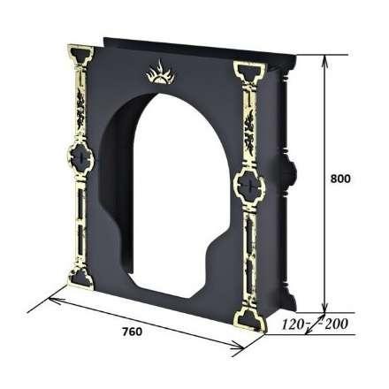 Портал Царь-печи большой стальной в Молодечно
