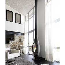 Печь-камин Invicta OVE стальная в интерьере Амазонка бай фото в Молодечно