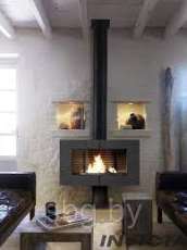 Печь-камин Invicta Antaya в интерьере чугунная Амазонка бай фото в Молодечно