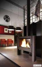 Печь-камин Invicta Antaya в интерьере чугунная Амазонка бай фото в Молодечно