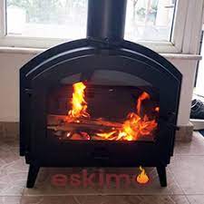 Купить Печь-камин Invicta Stimo в интерьере чугунная в Молодечно в Молодечно