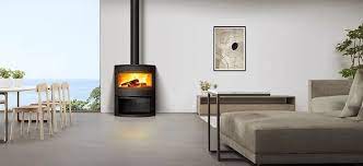 Купить Печь-камин Invicta Boree в интерьере чугунная в Молодечно в Молодечно