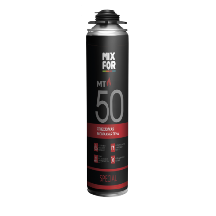 Огнестойкая монтажная пена Fire Resistant MT50 в Молодечно
