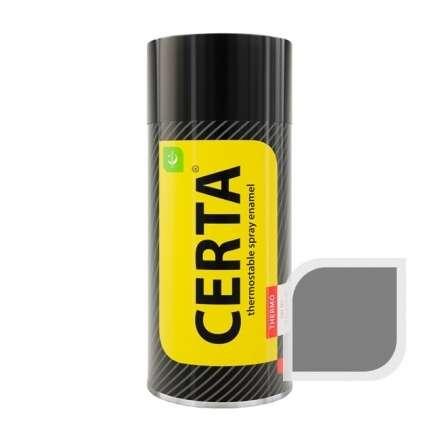 Термостойкая краска аэрозоль CERTA серебро 520 мл в Молодечно
