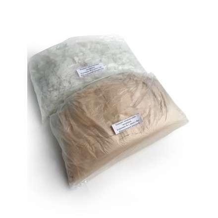 Клей двухкомпонентный для соляных кирпичей (плитки) 3 кг купить в Молодечно