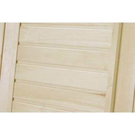 Дверь для бани ComfortProm 700x1800 осина деревянная глухая с фольгой в Молодечно