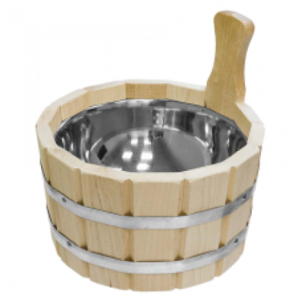 Ушат шайка 3л с нержавеющей вставкой (ЛТ-10) купить в Молодечно