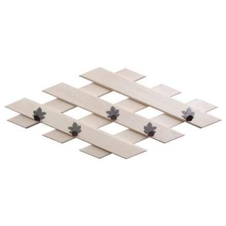 Вешалка Ромб с 5-ю железными кленовыми крючками в Молодечно