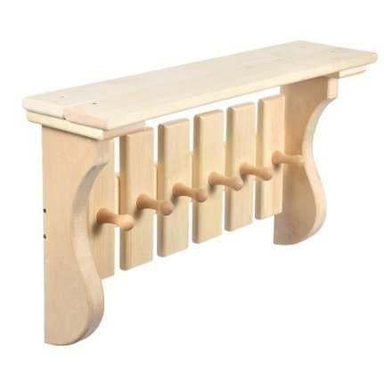 Полка с вешалкой 6 рожков 32412 в Молодечно