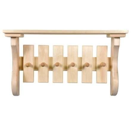 Полка с вешалкой 6 рожков 32412 в Молодечно