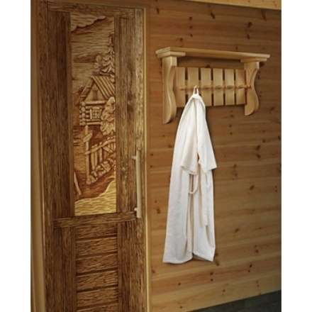 Полка с вешалкой 6 рожков 32412 в Молодечно