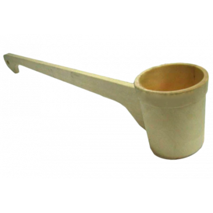 Ковш-черпак 0.25л точёный с горизонтальной ручкой 30040 купить в Молодечно