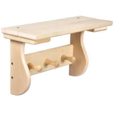 Полка с вешалкой 3 рожка 32413 в Молодечно