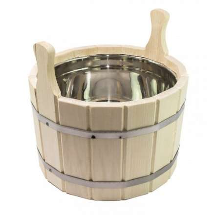 Шайка 10л с нержавеющей вкладкой (ЛТ-9) купить в Молодечно