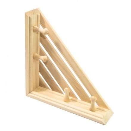 Полка угловая с вешалкой 4 рожка М-46 в Молодечно