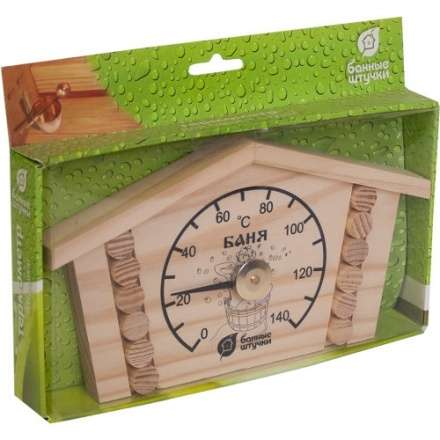 Термометр Избушка для бани и сауны 18014 в Молодечно