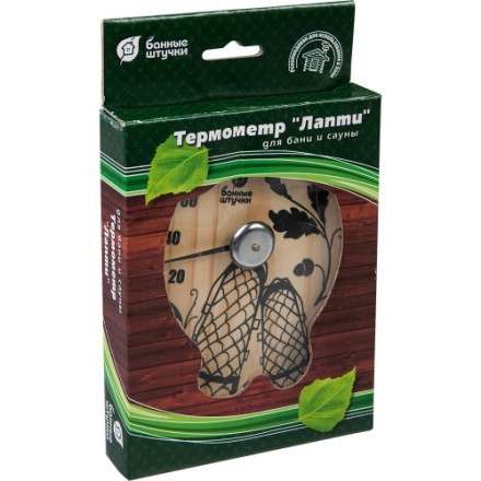 Термометр Лапти для бани и сауны 18040 в Молодечно