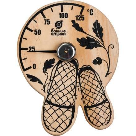 Термометр Лапти для бани и сауны 18040 в Молодечно