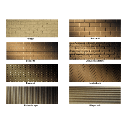 Плита SkamoStove Board Decor 1000x610x25 мм брикет в Молодечно