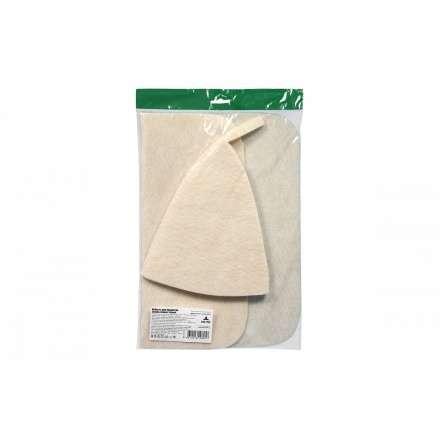 Набор из двух предметов (Шапка, коврик) белый 41217 в Молодечно