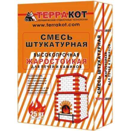 Штукатурка жаростойкая 25кг в Молодечно