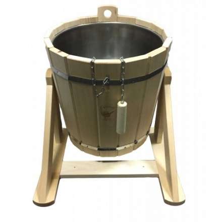 Обливное ведро 20л с нержавеющей вставкой М-65 купить в Молодечно