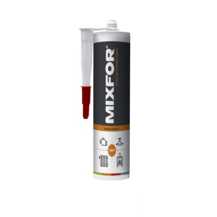 Герметик термостойкий силиконовый MIXFOR HiTemp МТ-79 в Молодечно