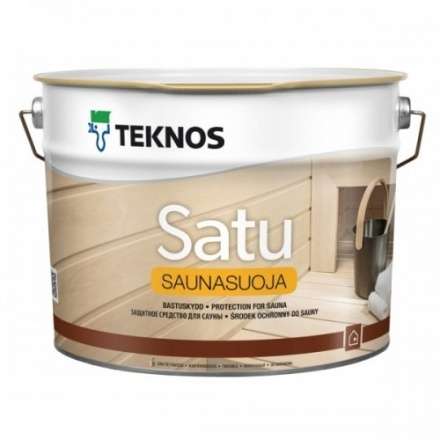 Пропитка для бани TEKNOS SATU SAUNASUOJA 9 л в Молодечно