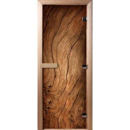 Дверь для сауны Doorwood с фотопечатью A052 1900x700 в Молодечно