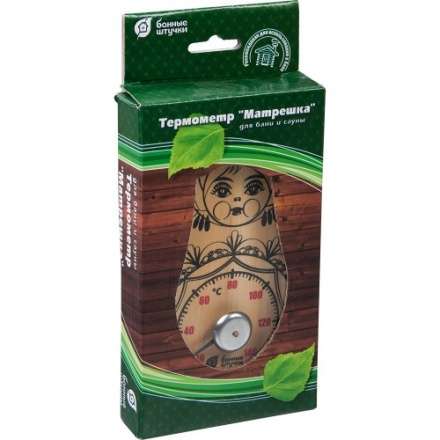 Термометр Матрёшка для бани и сауны 18046 в Молодечно