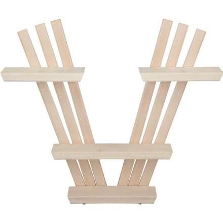 Полка настенная V-образная трехъярусная в Молодечно