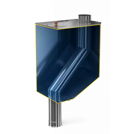 Бак Теплодар 70 л со смещённой трубой в Молодечно