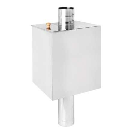 Бак Везувий нерж. 55 л на трубе d120 (прямоуг.) купить в Молодечно