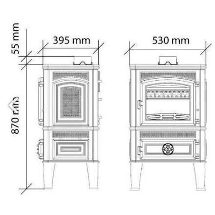 Чугунная печь Ferguss Magma Cook в Молодечно