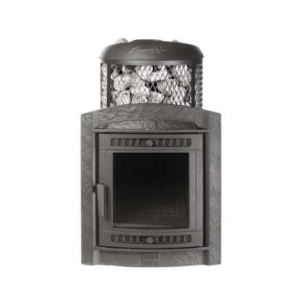 Печь банная ProMetall Атмосфера L комбинированная сетка-ламель Змеевик в Молодечно